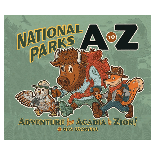 National Parks A to Z Book by Gus D'Angelo