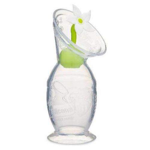 haakaa Breast Pump with Suction Base and Flower Stopper