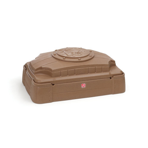 Step2 Play and Store 2.3' Rectangular Sandbox with Cover & Reviews | Wayfair