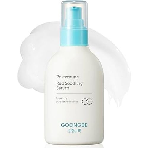 GOONGBE Pri-mmune Red Soothing Serum - Korean Baby Soothing Serum - Lightweight Gel Lotion - Refreshing & Cooling Gel for Instant Skin Relief for Newborns, Babies and Toddlers, 5.07 fl.oz.