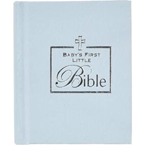 Brownlow Gifts Baby Boy First Bible, Blue