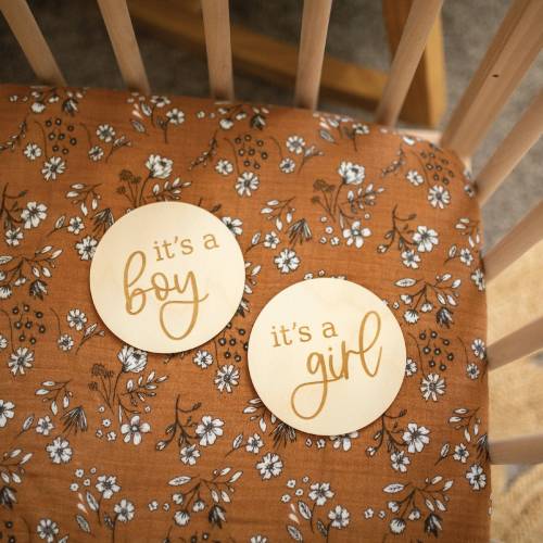 It's a Boy/Girl Sign, Gender Reveal Announcement, Baby Announcement, Newborn Announcement, Newborn Photography, Engraved Baby Announcement