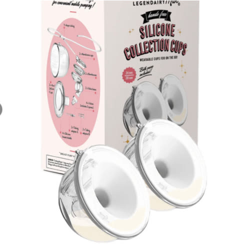 Silicone Milk Collection Cups | Legendairy Milk