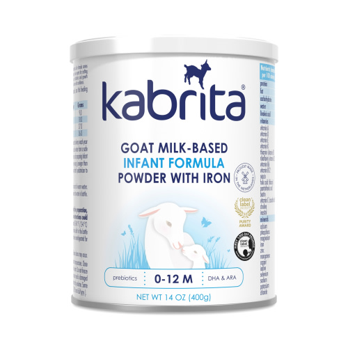 Goat Milk-Based Infant Formula Powder with Iron, 0-12 M