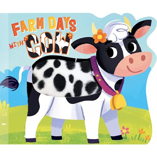 Farm Days with Cow - Touch and Feel Board Book - Sensory Board Book (Touch & Feel Sensory Board Books for Baby & Toddler Time)