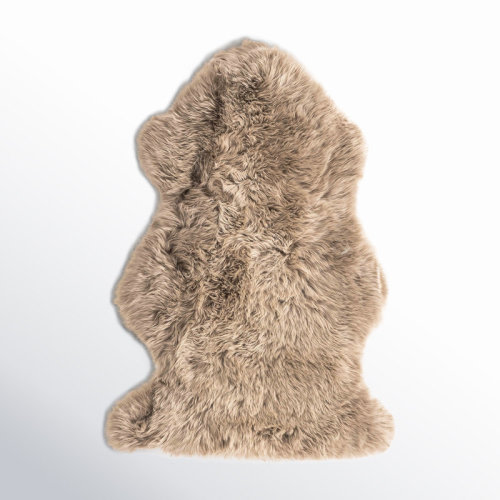 AllModern Izola Handmade Sheepskin Area Rug & Reviews | AllModern