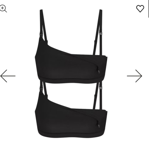 FITS EVERYBODY MATERNITY NURSING SCOOP BRALETTE 2-PACK | ONYX | SKIMS