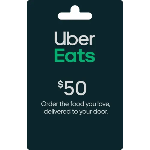 Uber Eats Gift Card $50