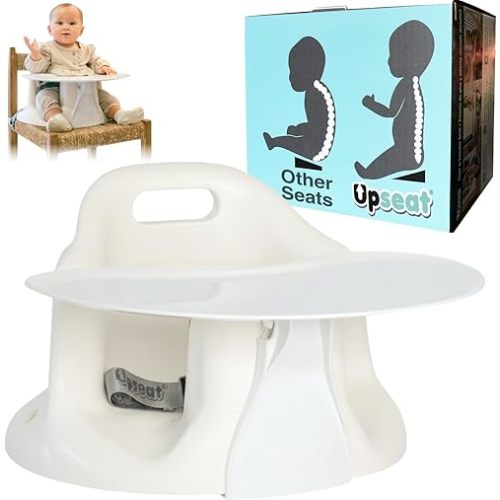 Upseat Baby Floor Seat Booster Chair (Coconut)