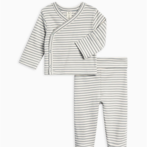Riley 2 Piece Kimono Wrap Top and Pant Set