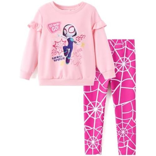 Disney Girls Clothes Long Sleeve Sweatshirt Leggings Outfit 2 Piece Set