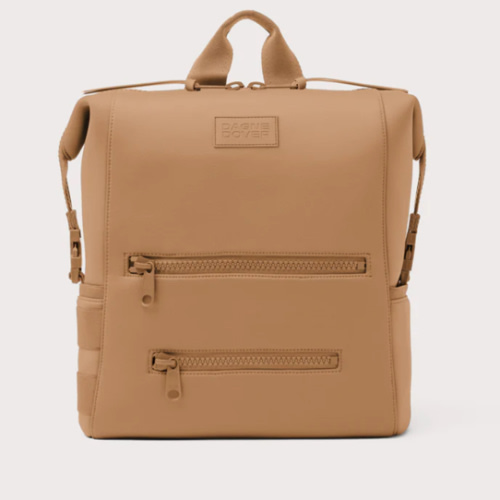 Indi Diaper Backpack in Camel, Medium