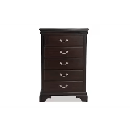 Middleton Cherry 5 Drawer Chest