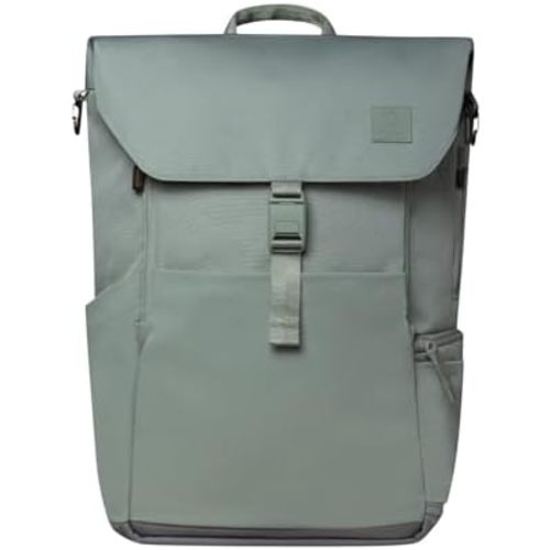 Huhu Diaper Bag Backpack – Large Baby Bag for Moms & Dads – Water-Resistant, Unisex Travel Kit for New Parents – Includes Changing Pad and 2 Organizer Pouches (Outdoorsy Sage)