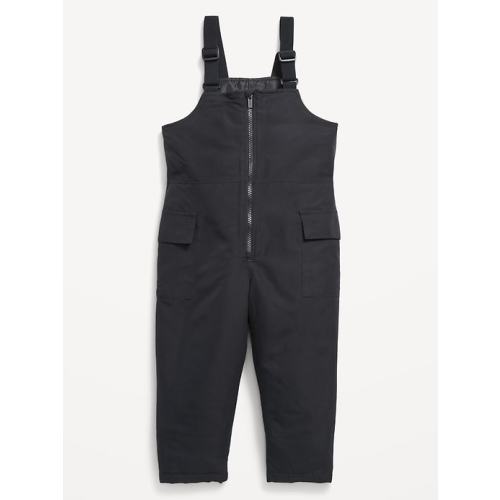 Water-Resistant Snow-Bib Overalls for Toddler Boys