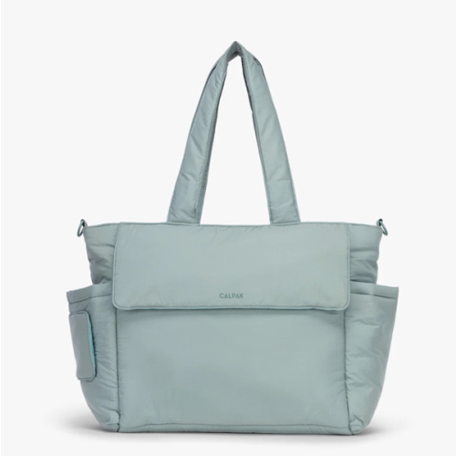 CALPAK Diaper Tote Bag with Laptop Sleeve - BLUEBELL