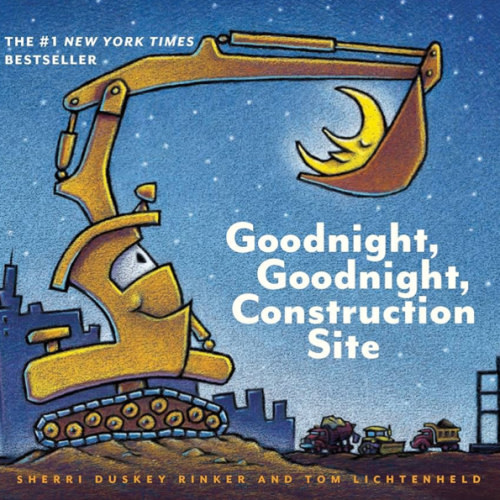 Goodnight, Goodnight Construction Site (Board Book for Toddlers, Children's Board Book)