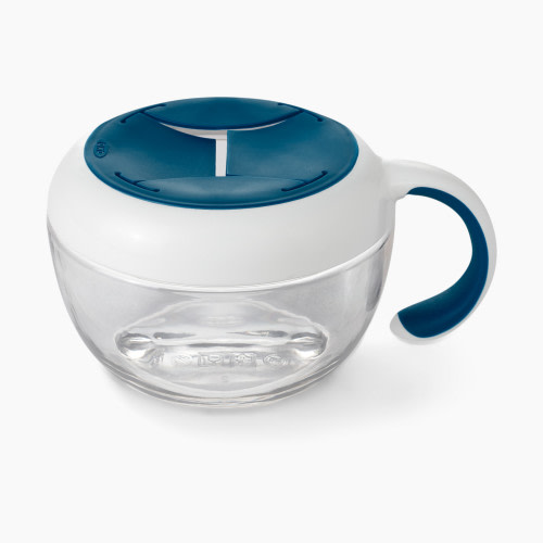 OXO Tot Flippy Snack Cup with Travel Lid - Navy