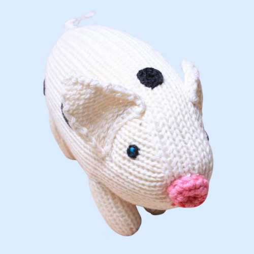 Pig Rattle Baby Toy