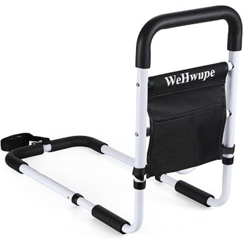 Bed Rails for Elderly Adults Safety with Bedside Storage Pocket