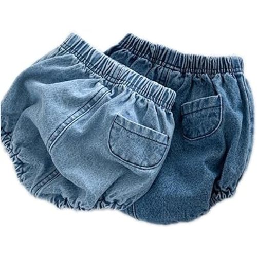 Colorful Childhood Toddler Denim Bloomers Shorts