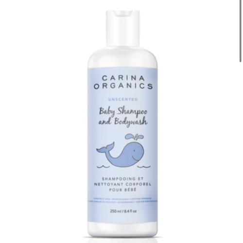 Baby Shampoo & Body Wash (Unscented) – Carina Organics