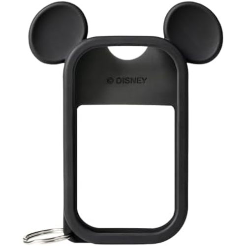 Touchland & Disney Special Edition Mist Case 1FL. OZ., Protective and Stylish Hand Sanitizer Spray Accessory, Silicone with Keyring, Mickey Mouse