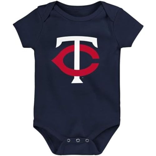 Outerstuff MLB Newborn & Infants 0-24 Months Official Primary Logo Creeper Bodysuit Romper