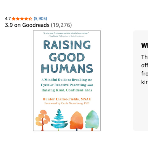 Raising Good Humans: A Mindful Guide to Breaking the Cycle of Reactive Parenting and Raising Kind, Confident Kids