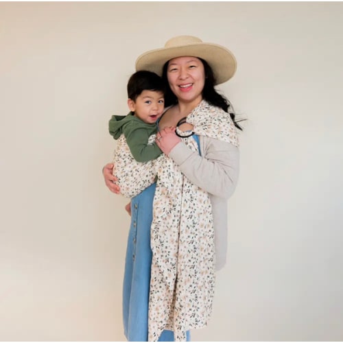 Flor Ring Sling Baby Carrier -Floral Print | hope&plum