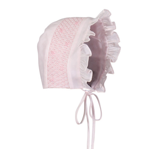Girls Smocked Bonnet