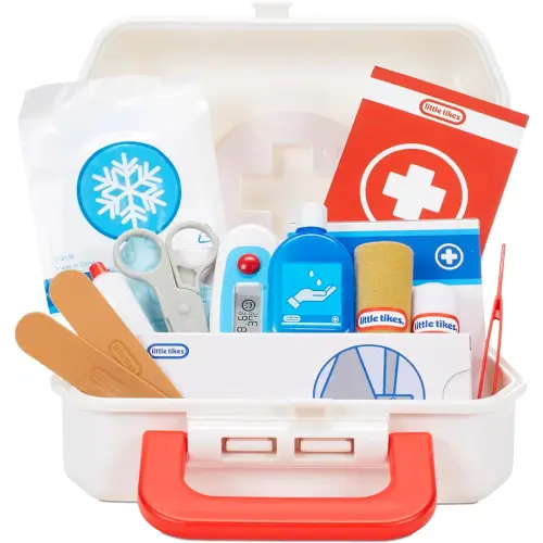 Little Tikes First Aid Kit Realistic Doctor Pretend Play Toy for Kids, Includes 25 Accessories, Ages 3+