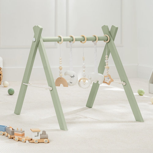 Comfy Cubs Wooden Baby Play Gym Set By Comfy Cubs & Reviews | Wayfair