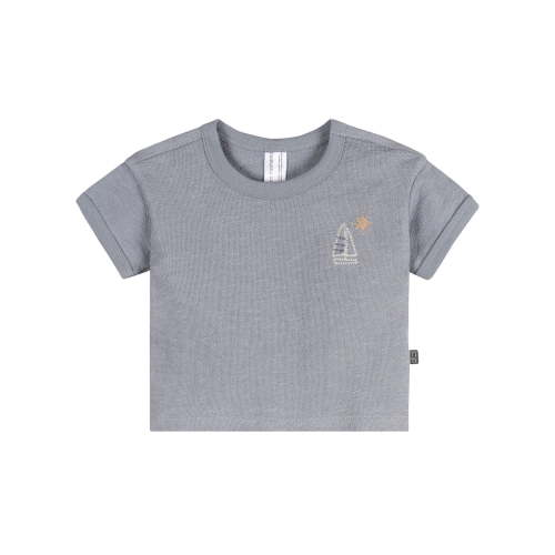 Modern Moment by Gerber Baby Boy Organic Short Sleeve Top, Sizes 0/3 Months - 24 Months