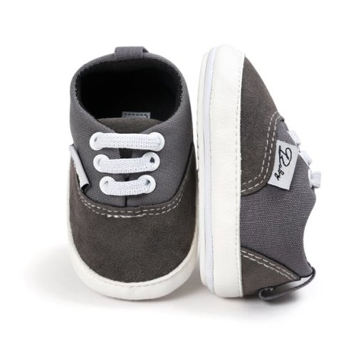 HsdsBebe Baby Girls Boys Canvas Shoes Infant Casual Sneakers Soft Sole Newborn Crib Moccasins 3-18 Months
