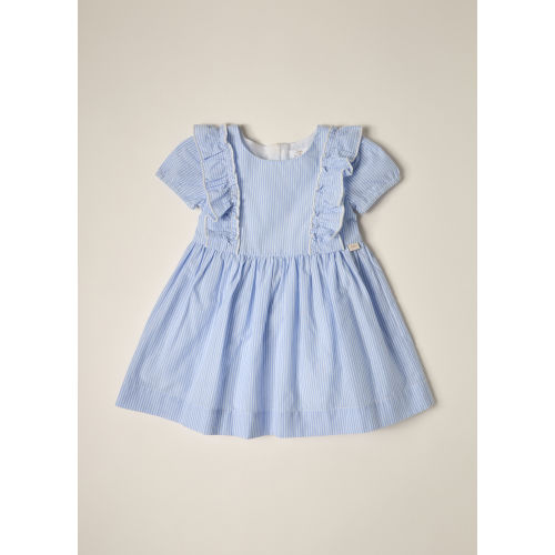 Vestito a righe in cotone IANA neonata
