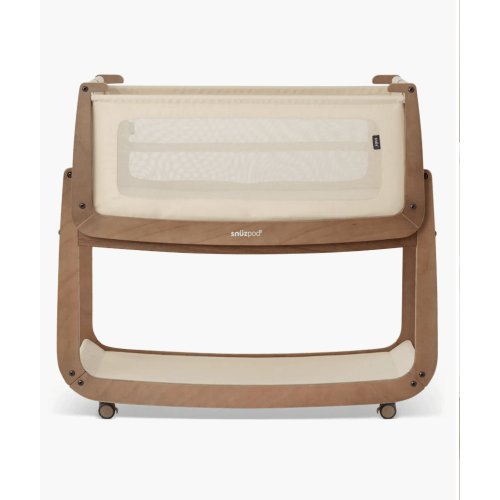 SnuzPod5 Bedside Bassinet Walnut