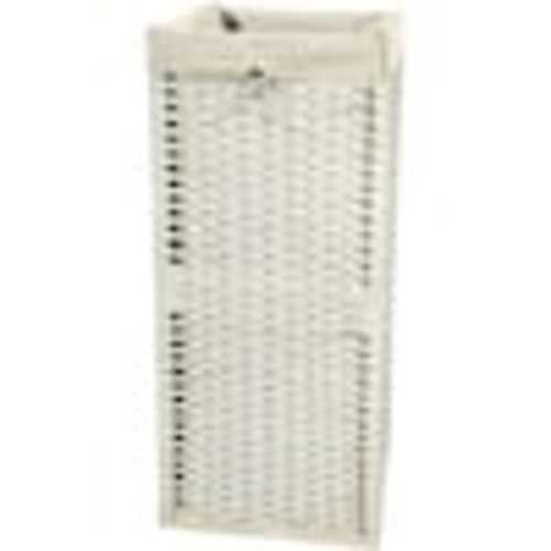 Red Lantern White Natural Fiber Laundry Trunk JH09-130-WHT