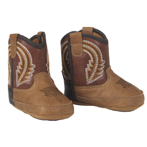 Infant lil stompers evan Boots in Brown, Size:
