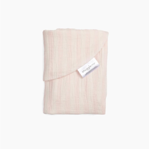 Infant Lounger Muslin Cover | Petal Stripe