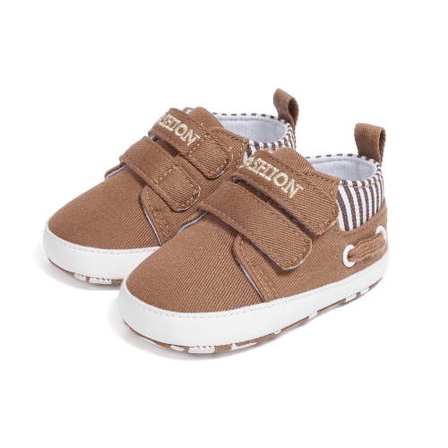 Bonario Baby Boys Shoes Infant High Tops Ankle Sneakers Soft Anti-Slip Sole for First Walkers 3-18 Months
