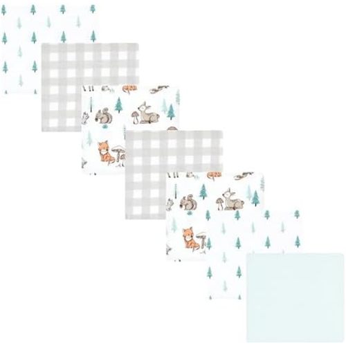 Luvable Friends Little Treasure Flannel Receiving Blankets 7pk