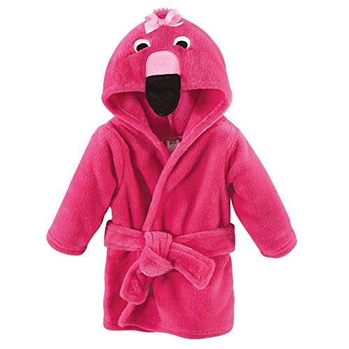 Hudson Baby Unisex Baby Plush Animal Face Bathrobe