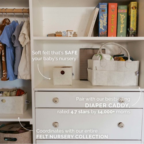 Felt Drawer Organizers | Parker Baby Co. Nursery Organization