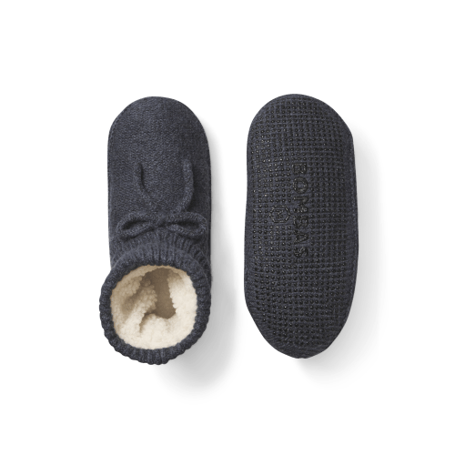 Gripper Slipper Bootie - Sherpa-Lined
