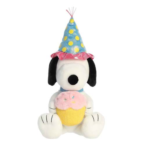 Peanuts 12" Plush Birthday Snoopy