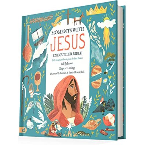 The Moments with Jesus Encounter Bible: 20 Immersive Stories from the Four Gospels