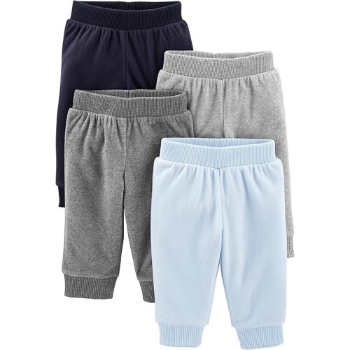 Simple Joys by Carter's unisex-baby 4-pack Fleece Pants