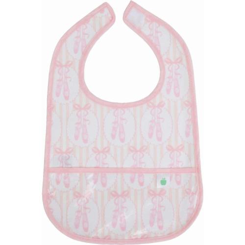 The Wipe It Bib in Ballet