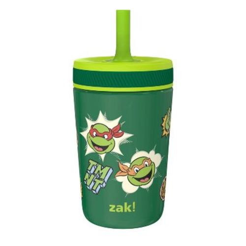 Zak Designs 12oz TMNT Kelso Tumbler Green